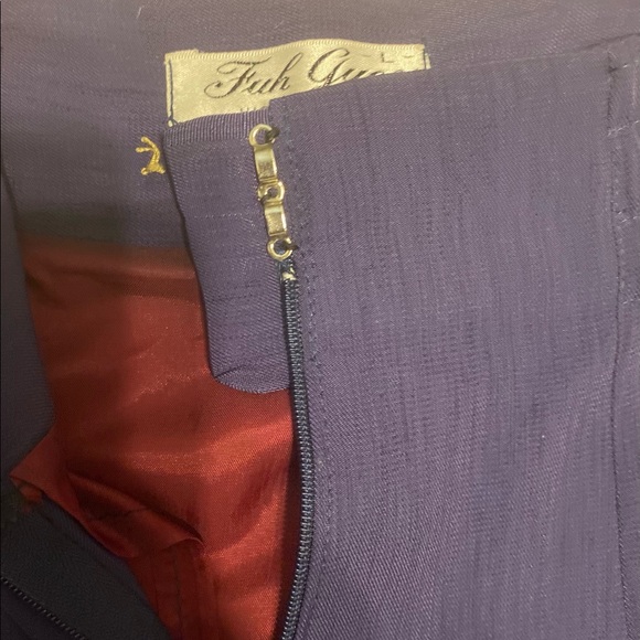 Vintage High Waist Midi Skirt - Picture 5 of 6